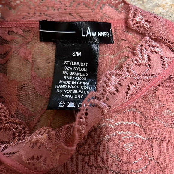 LA Winner Lace  bodysuit - Picture 3 of 4